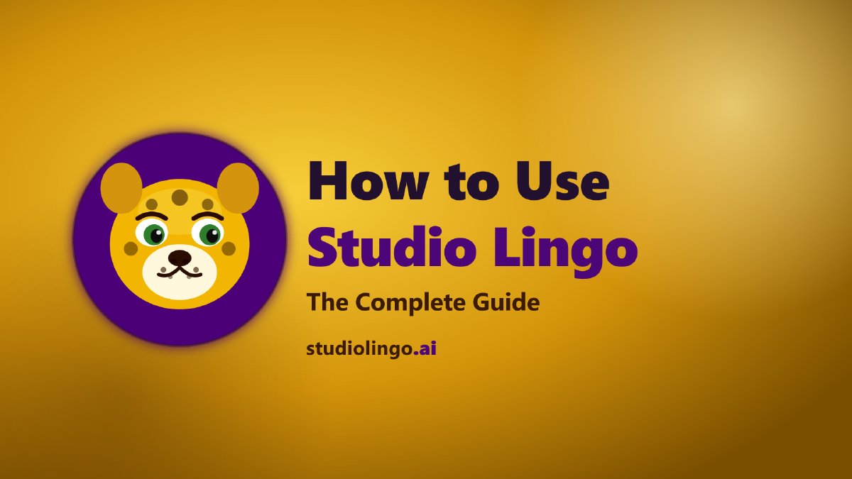 Studio Lingo Blog